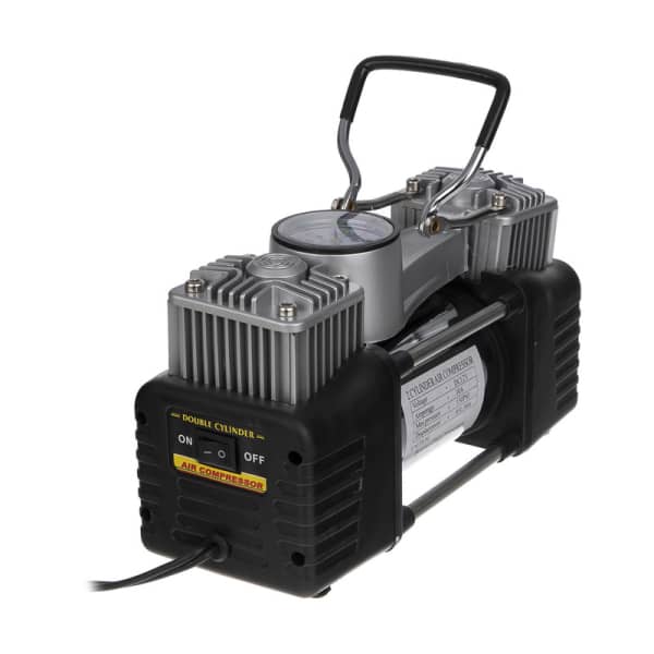 پمپ باد فندکی کمپرسور هوا برق خودرو کمل مدل 628-4X4 با لوازم