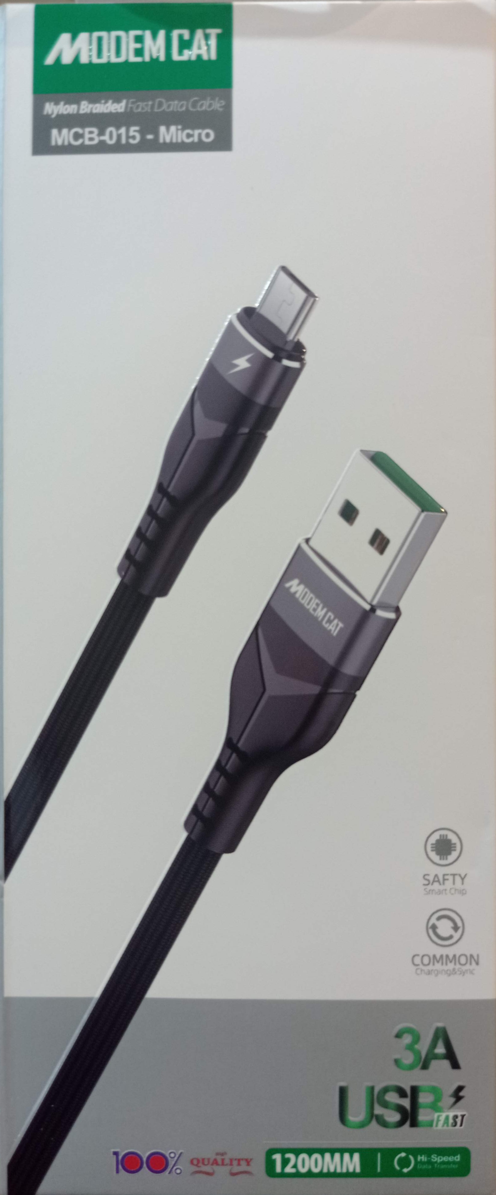 کابل فست شارژ میکرو مودم کت مدل MCB-015