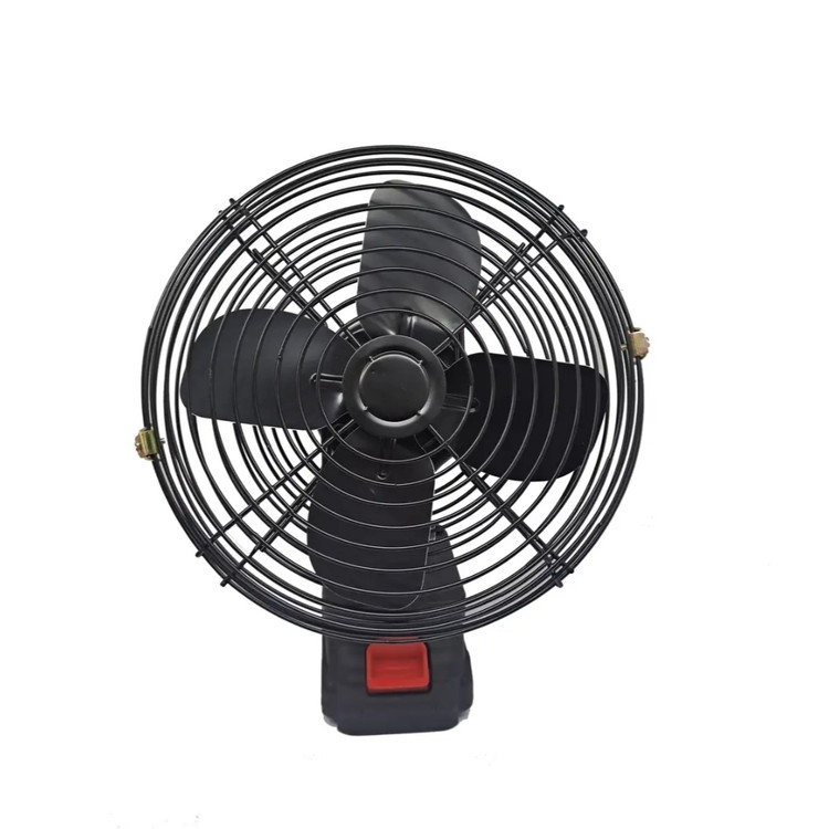 پنکه رومیزی فلزی شارژی لیتیومی 10 اینچی 48VF(جفت باتری)